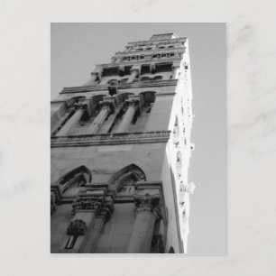 Bell Tower in Split Kroatië Briefkaart