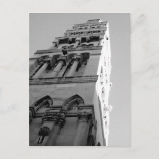 Bell Tower in Split Kroatië Briefkaart