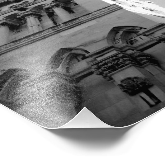 Bell Tower in Split, Kroatië Foto Afdruk (Hoek)