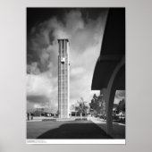 Bell Tower met de Arches bij het Library Building Poster (Voorkant)