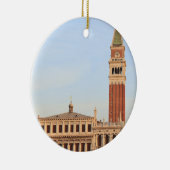 Bell Tower, Piazza San Marco, Venetië Keramisch Ornament (Rechts)
