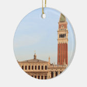 Bell Tower, Piazza San Marco, Venetië Keramisch Ornament (Links)