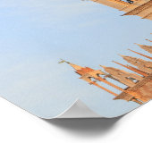 Bell Tower, Piazza San Marco, Venetië Poster (Hoek)