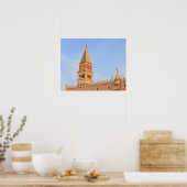 Bell Tower, Piazza San Marco, Venetië Poster (Keuken)