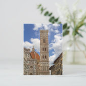 Bell Tower van Giotto in Florence, Italië Briefkaart (Staand voorkant)