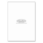 Bell Tower van Giotto in Florence, Italië Kaart (Achterkant)