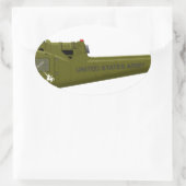 Bell UH-1 Centaur Ovale Sticker (Tas)