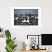 Bell UH-1 Huey Poster (Thuiskantoor)