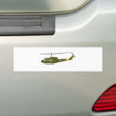 Bell UH-1D Iroquois Bumpersticker (Op auto)