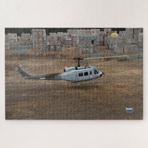 Bell UH-1H Huey met AACUS Legpuzzel