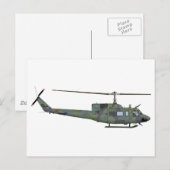 Bell UH-1N 455455 Briefkaart (Voorkant / Achterkant)