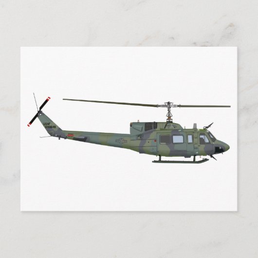 Bell UH-1N 455455 Briefkaart (Voorkant)