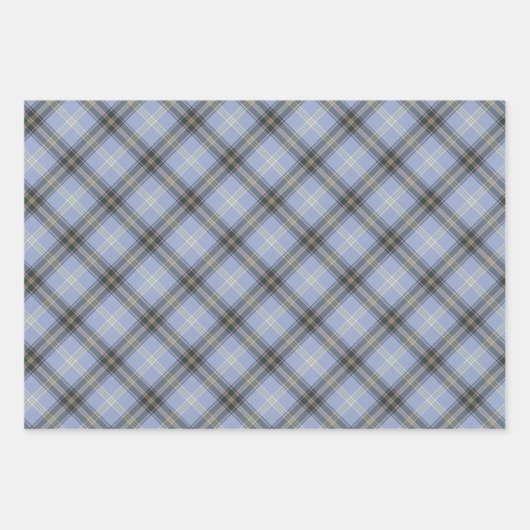Bell van Borders Tartan Inpakpapier Vel (Voorkant 2)
