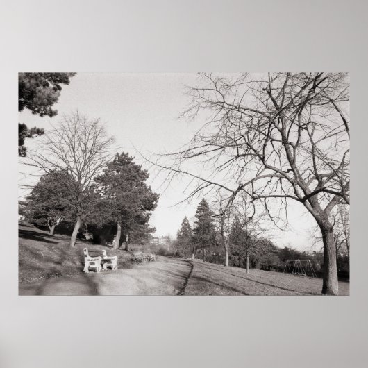 Bell Vue Park, Newport, Mon (dec 1977) Poster (Voorkant)