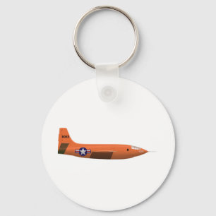 Bell X-1 Rocket plane Sleutelhanger