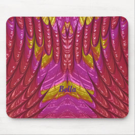 BELLA ~  3D-patroon ~ Gepersonaliseerd Muismat