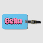 Bella Bagagelabel (Voorkant (horizontaal))