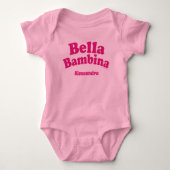 Bella Bambina Baby Roze Bodysuit (Voorkant)