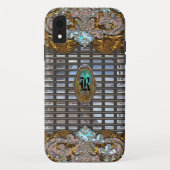 Bella Beauful Verre French Monogram Case-Mate iPhone Case (Achterkant)