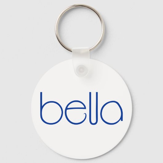 Bella blue Sleutelhanger (Voorkant)