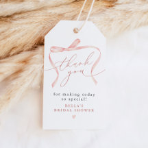 BELLA Blush Boog Zij Knoopt de Knoop Dank U