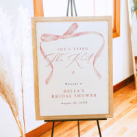 BELLA Blush Bow Ze is de knoop Vrijgezellenfeest b