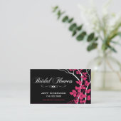 Bella Bridal Floral Arrangements Special Bedankt Visitekaartje (Staand voorkant)