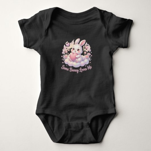 Bella Bunny – Some Bunny Loves Me Romper (Voorkant)