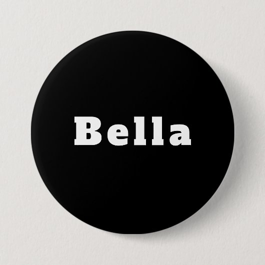 Bella Button – Hochwertiger Ansteckbutton (Voorkant)