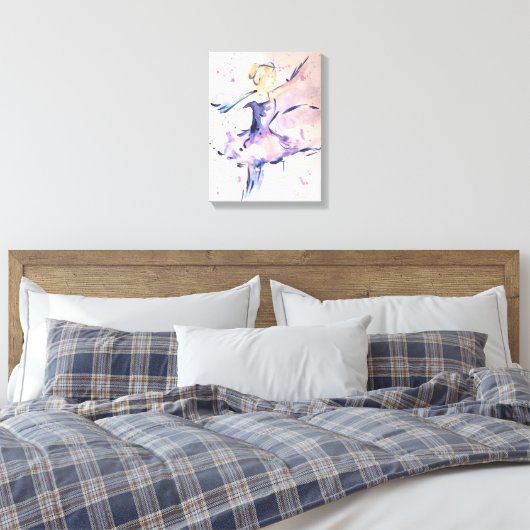 Bella Canvas Afdruk (Insitu (Slaapkamer))