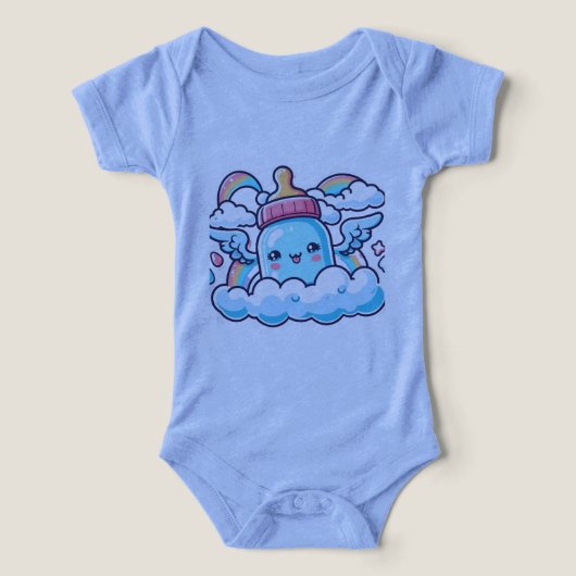Bella+Canvas Baby Tri-blend One Piece (Design voorkant)
