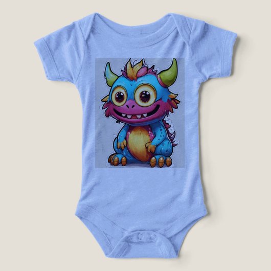 "Bella+Canvas Baby Tri-Blend Shirt (Design voorkant)