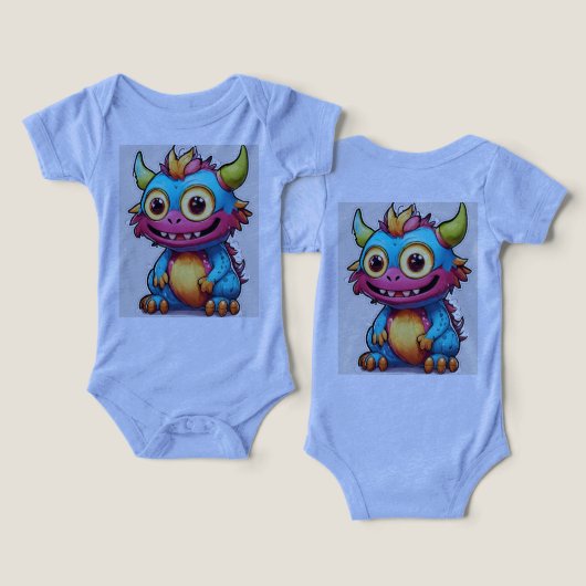 "Bella+Canvas Baby Tri-Blend Shirt (Ontwerp Voorkant & Achterkant)