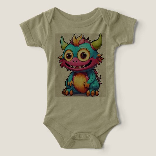 "Bella+Canvas Baby Tri-Blend Shirt (Design voorkant)