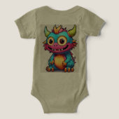 "Bella+Canvas Baby Tri-Blend Shirt (Design achterkant)