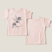 Bella+Canvas Baby Tri-Blend T-shirt met (Ontwerp Voorkant & Achterkant)