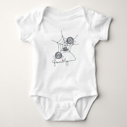 Bella+Canvas Baby Tri-Blend T-shirt met (Voorkant)