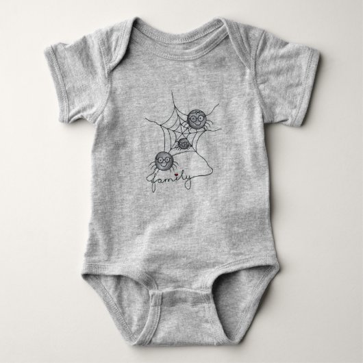 Bella+Canvas Baby Tri-Blend T-shirt met (Voorkant)