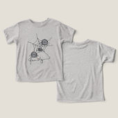 Bella+Canvas Baby Tri-Blend T-shirt met (Ontwerp Voorkant & Achterkant)