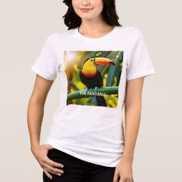 Bella+Canvas Camiseta Tri-blend feminina Tucano Shirt