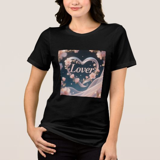Bella+Canvas Dames Tri-blend T-shirt (Voorkant)
