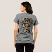 Bella+Canvas Dames Tri-blend T-shirt (Achterkant volledig)