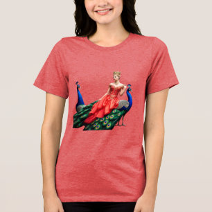 Bella+Canvas Dames Tri-Blend T-shirt: Pauw Shirt