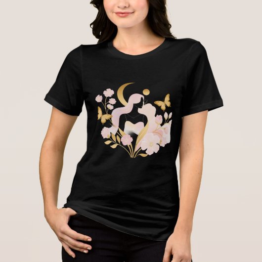 Bella+Canvas Dames Tri-blend T-shirt Tri-Blend S (Voorkant)
