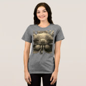 Bella+Canvas Dames Tri-Blend T-Shirt van Zazzle (Voorkant volledig)