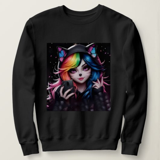 Bella+Canvas Dames Trui (Design voorkant)