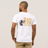 Bella Canvas - De grote kaas T-shirt (Achterkant volledig)