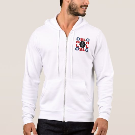 BELLA+CANVAS DESIGN OSLO SPORT HOODIE (Voorkant)