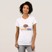 Bella Canvas Fine Jersey T-Shirt, dames T-shirt (Voorkant volledig)