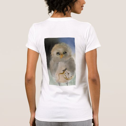 Bella Canvas Fine Jersey T-Shirt, dames T-shirt (Achterkant)